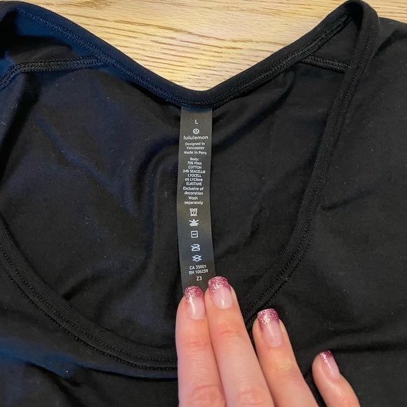 L Lululemon Seawheeze 5 Year Basic Tank Limited Special Edition Rare - Picture 3 of 7